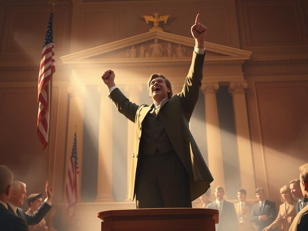 Victory in courtфото