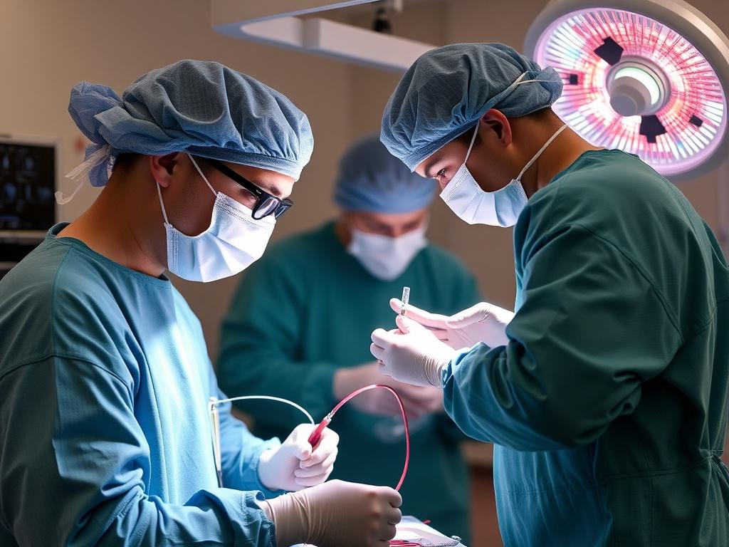 Implantation of venous port systems:фото