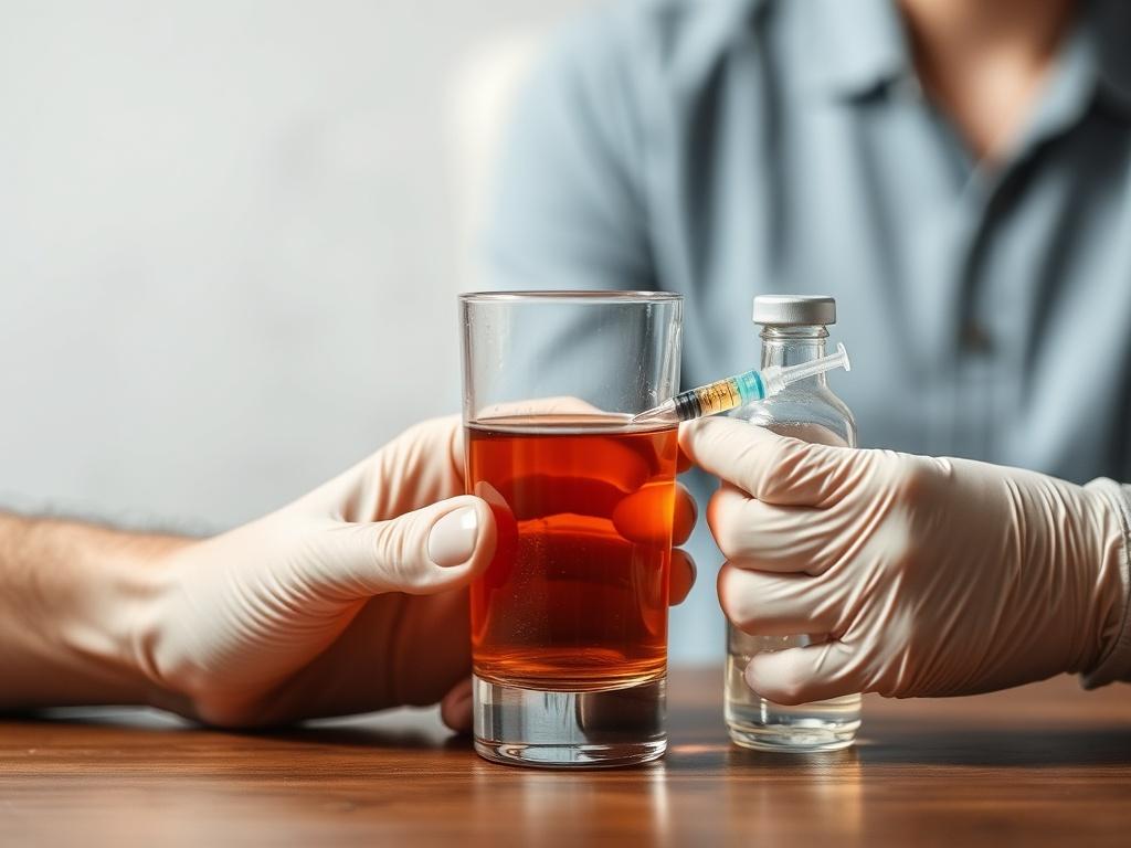 Does getting an injection for alcoholism hurt?фото